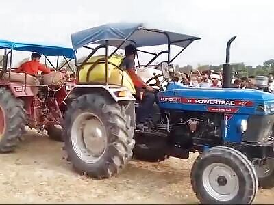 Tractor Stunt Was Done On A Bet, Death Occurred Due To Overturning