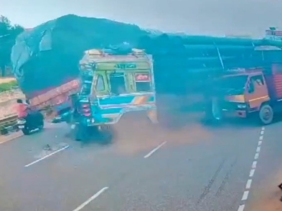 1 Person Dies After Truck Falls On Motorcycle