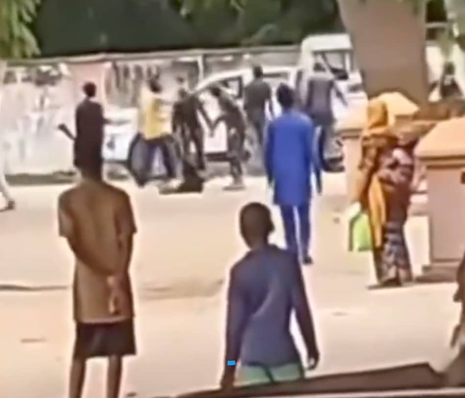 Disturbing Video Shows Moment Security Operative Shoots Protester At Close Range In Bauchi