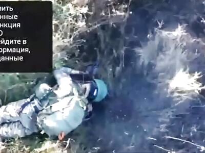 Three Man Russian Squad Eliminated By Drone Attack In Graphic Style