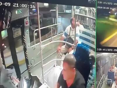 Dude Stabbed To Death On Bus