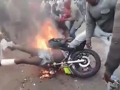 Motorcycle thieves burned alive in Tanzania