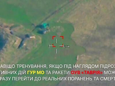 HIMARS strikes a training ground with Russians