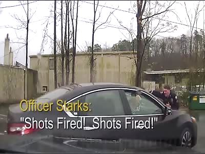 man tries to get over cop and shot
