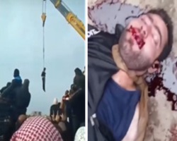 Assad's Cousin Caught & Hanged In Public