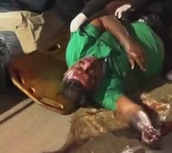 Colombian man executed by sicario riding motorcycle 