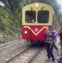 Woman Taking A Selfie For Tik Tok & Hit By Train