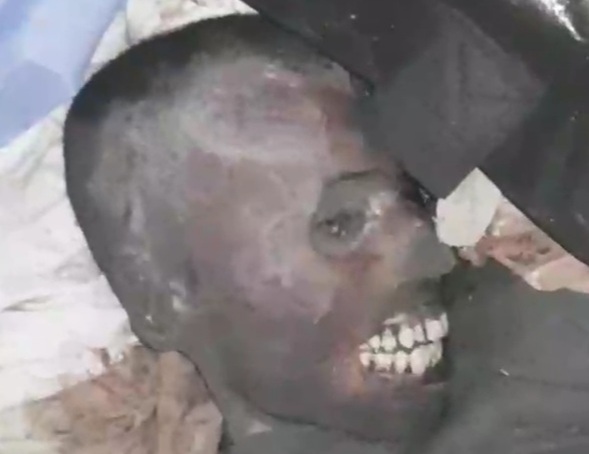 Horrific footage from Syrian prison cellar full of dead bodies