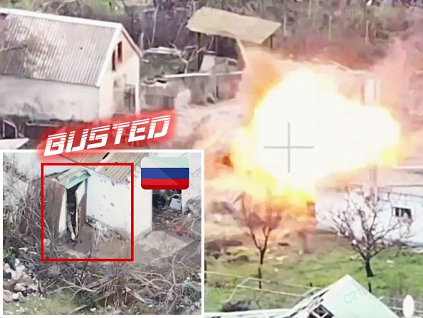 Fatal Mistake—Surveillance Spots Russian Hideout Cellar