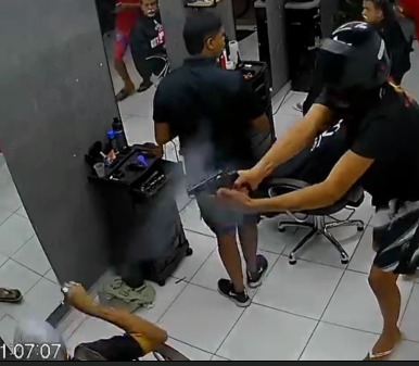 Murdered While Dying his hair Blonde.