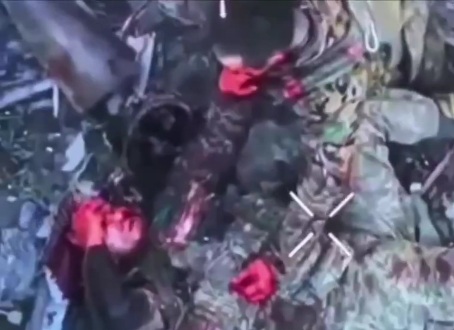 Drone Vid of That Epic hand-to-hand Combat Battle