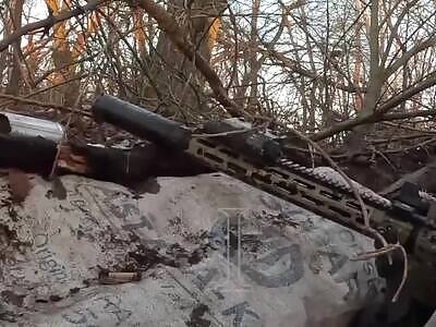 Ukrainian special forces repelled a massive attack by NoKos. 