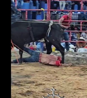 no mercy, bullfighter is sent to hospital in critical condition after 