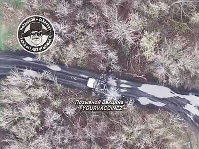 AFU Pickup stuck in the mud