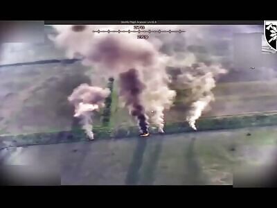 Failed Russian attack in Zaporizhzhya region.