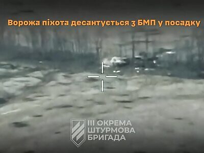 8 Russian soldiers KIA, 7 wounded, and one Russian IFV destroyed
