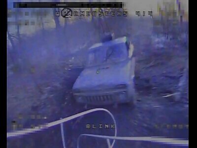 Ukrainian drones fine Russian violators.