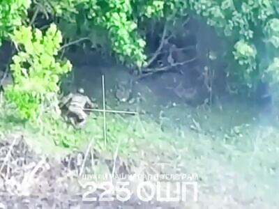 Russians were surrounded in Kursk.