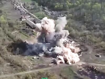 Another airstrike wiped out a house with Russians. Kursk.