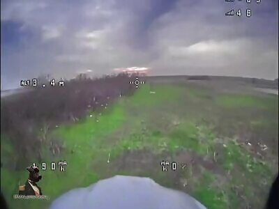 Kamikaze drone for soldiers who surrender in the Ukrainian army.