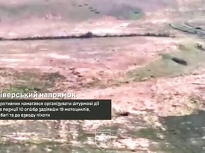 Russian scooter mafia stopped in Vesele.