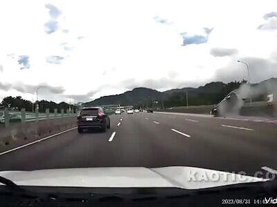 Car does Insane Barrel rolls