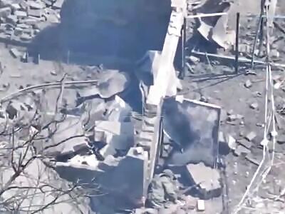 Clearing the village of Bahatyr.