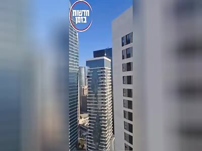 Iranian missile hit Tel Aviv Skyscraper