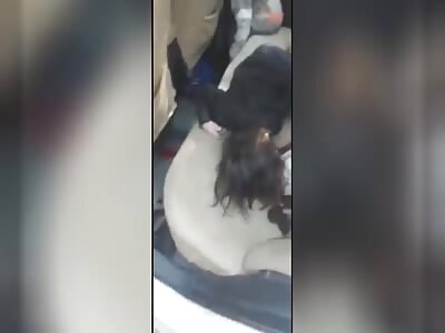 Mother and daughters shot