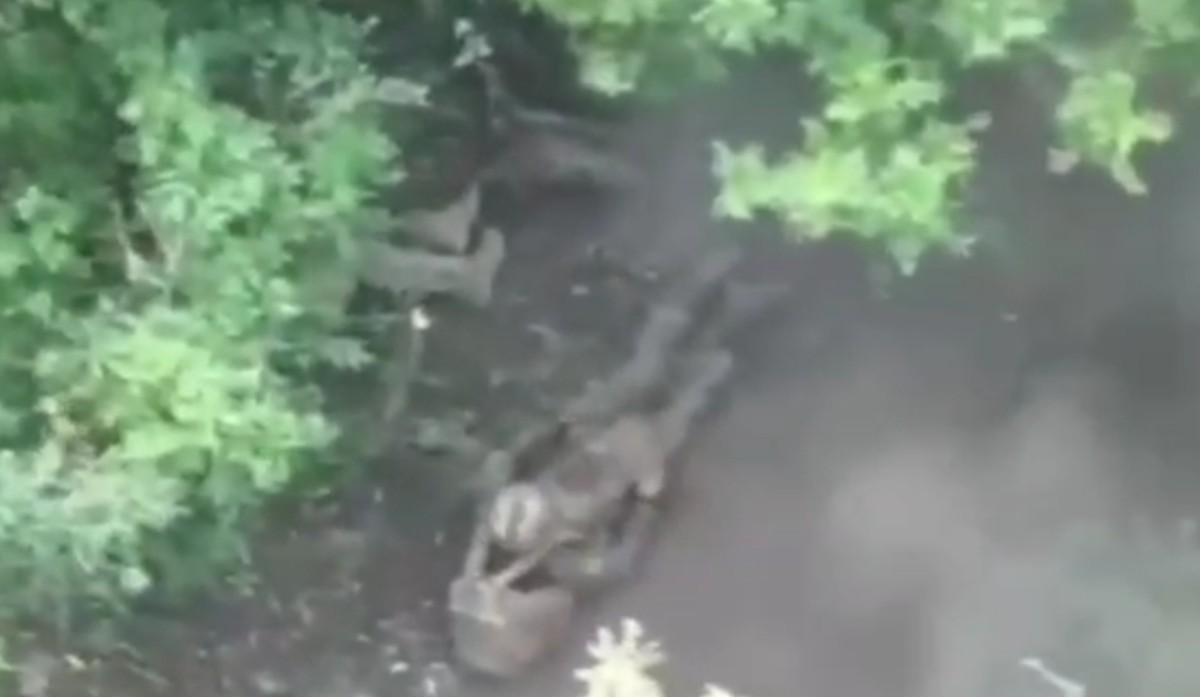 Complete elimination of mortar/drone crew. 