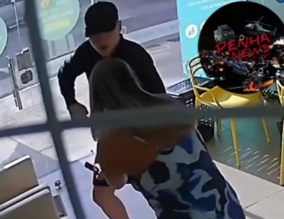 Armed robbery, the woman tried to resist but she got hit