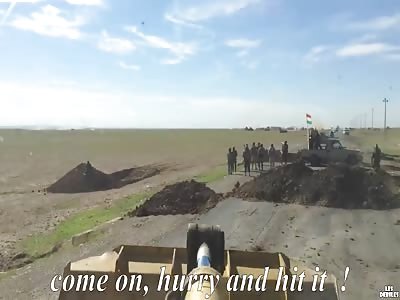 Peshmerga detonate isis car 