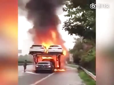 he saves the Passat and leaves the other