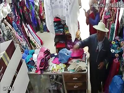 extended version from thief ho kill store owner with hammer in morocco {lot of blood}