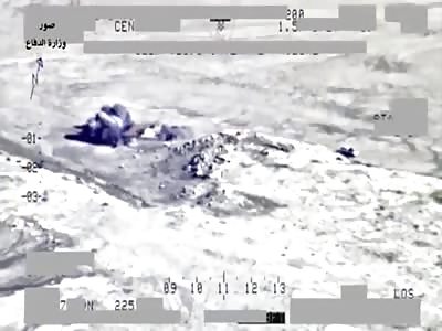 Mi-28 Night Hunter destroys ISIS fighters and vehicles in Salahideen  