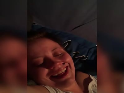 Boyfriend Records Girlfriend Laughing Hysterically in Her Sleep
