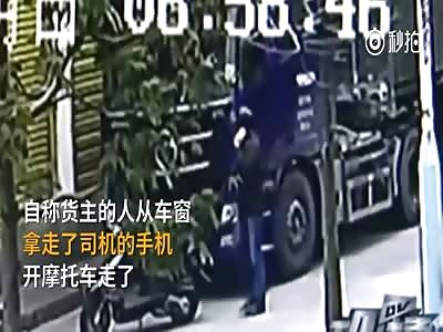 Kung Fu Trucker gets his Revenge on Phone thief