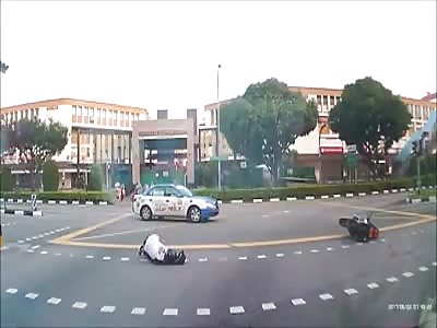 Dangerous Bike Accident 