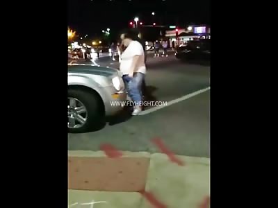Woman Gets Hit By Car After Refusing To Move During Protest