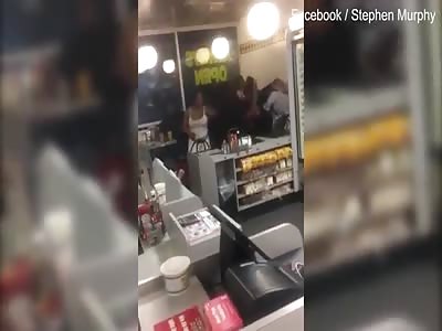 Women busted for Waffle House brawl caught on camera