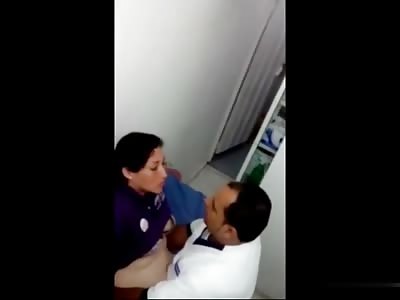 docteur busted fucking with his nurs