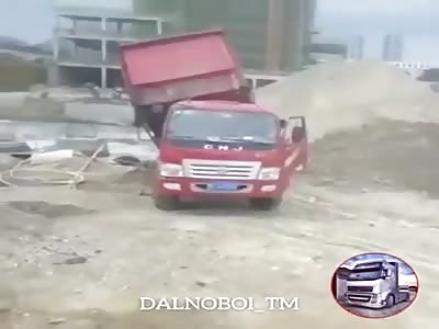 Truck slam down