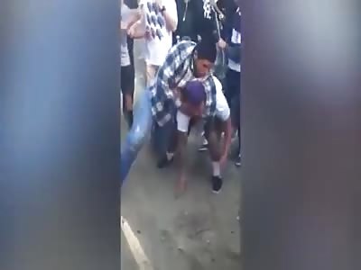 Bully victim uses beginner MMA training to destroy his bully