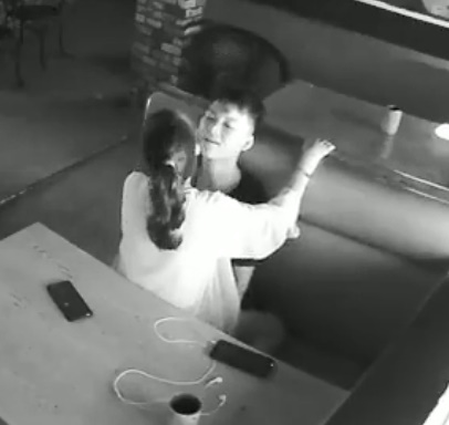 Chinese Couple Waiting for Their Dinner Caught Fucking in Restaurant