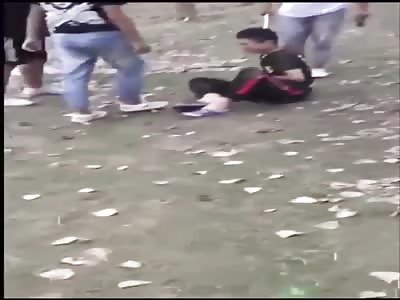 Chinese boy savagely bullied by his classmates 