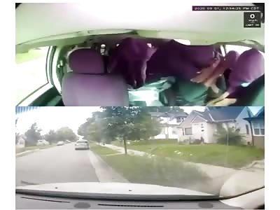 Attempted taxi robbery in America