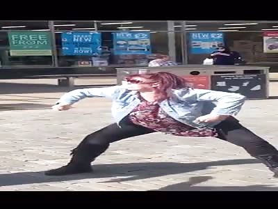 DIABETIC REACTION OR FUCKING A SIDEWALK GHOST?