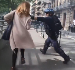 Compilation of French Police Brutality Against Protesters 