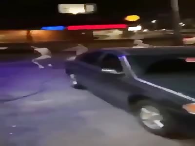 GUY GETS CAUGHT LACCIN IN SAN ANTONIO BY GOONS