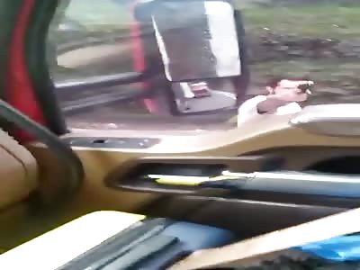 Road rage gone crazy after angry man shoot truck driver 